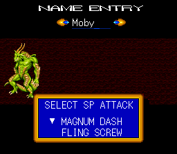Beast Wrestler screenshot 5 for Sega Genesis